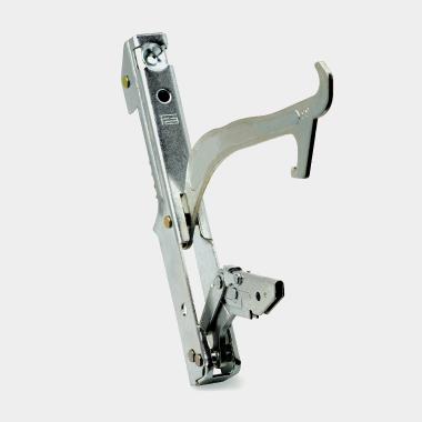 Variable fulcrum visible cam hinges for door weights up to 9 kg